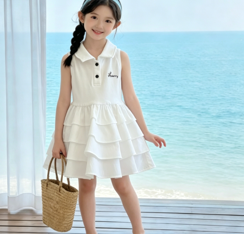 Baby Clothing Layers - Girls Dress 2026 Spring and Summer