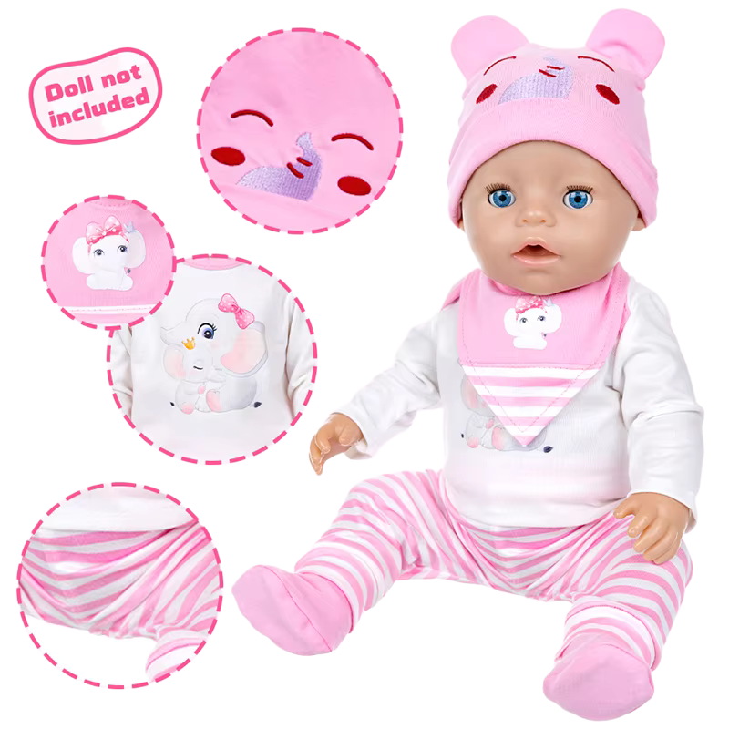 Baby Clothing Discount - Doll Clothes Set for 16-18Inch Newborn