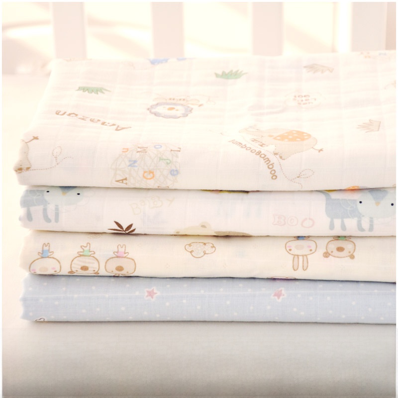 Baby Clothing Layers - Pure Cotton Double Layer Gauze Fabric