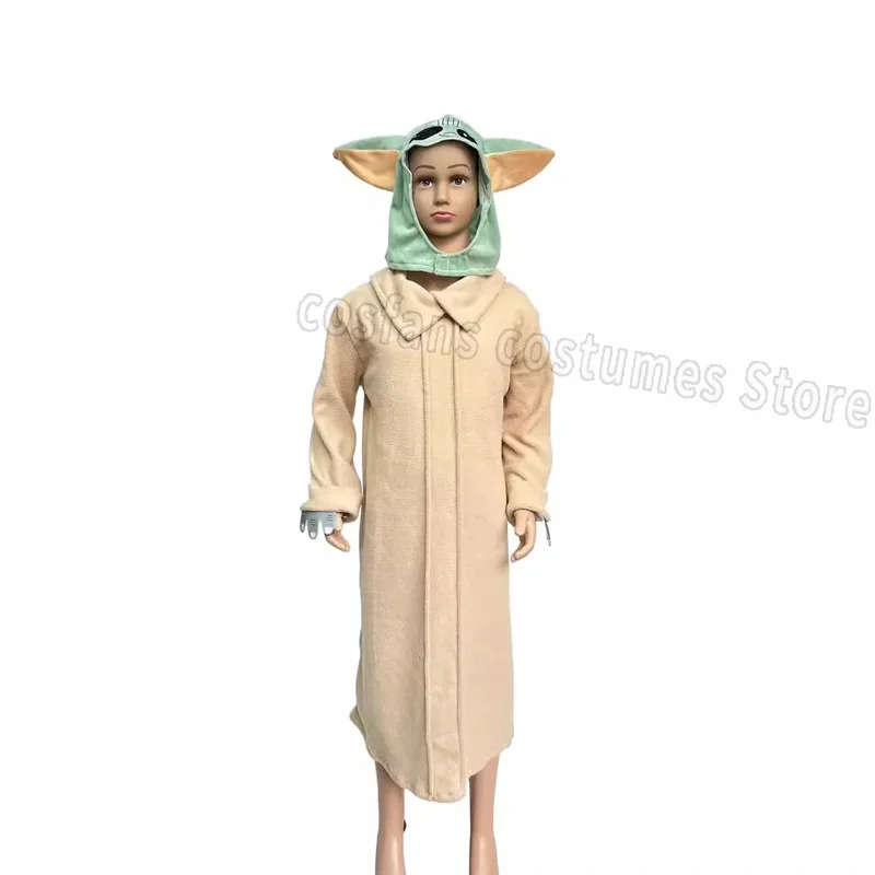 New Halloween Cosplay Alien Co - Baby Yoda Clothing ulasan dan harga