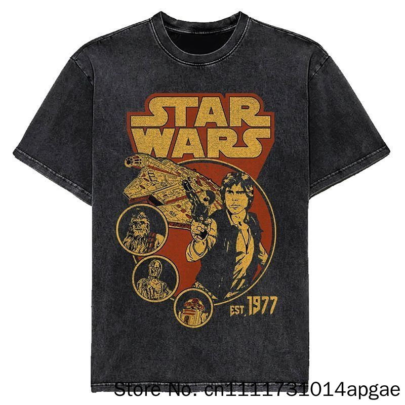 New Film Stars-Wars Vintage T- - Baby Yoda Clothing ulasan dan harga