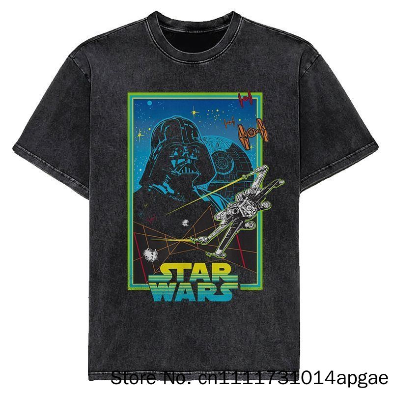 New Film Stars-Wars Vintage T- - Baby Yoda Clothing ulasan dan harga