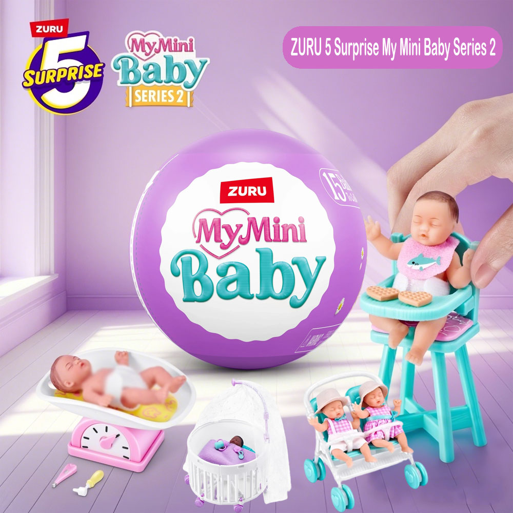 Zuru  My Mini Baby 2  5 Surpri - Baby Clothing 1 Year Old ulasan dan harga