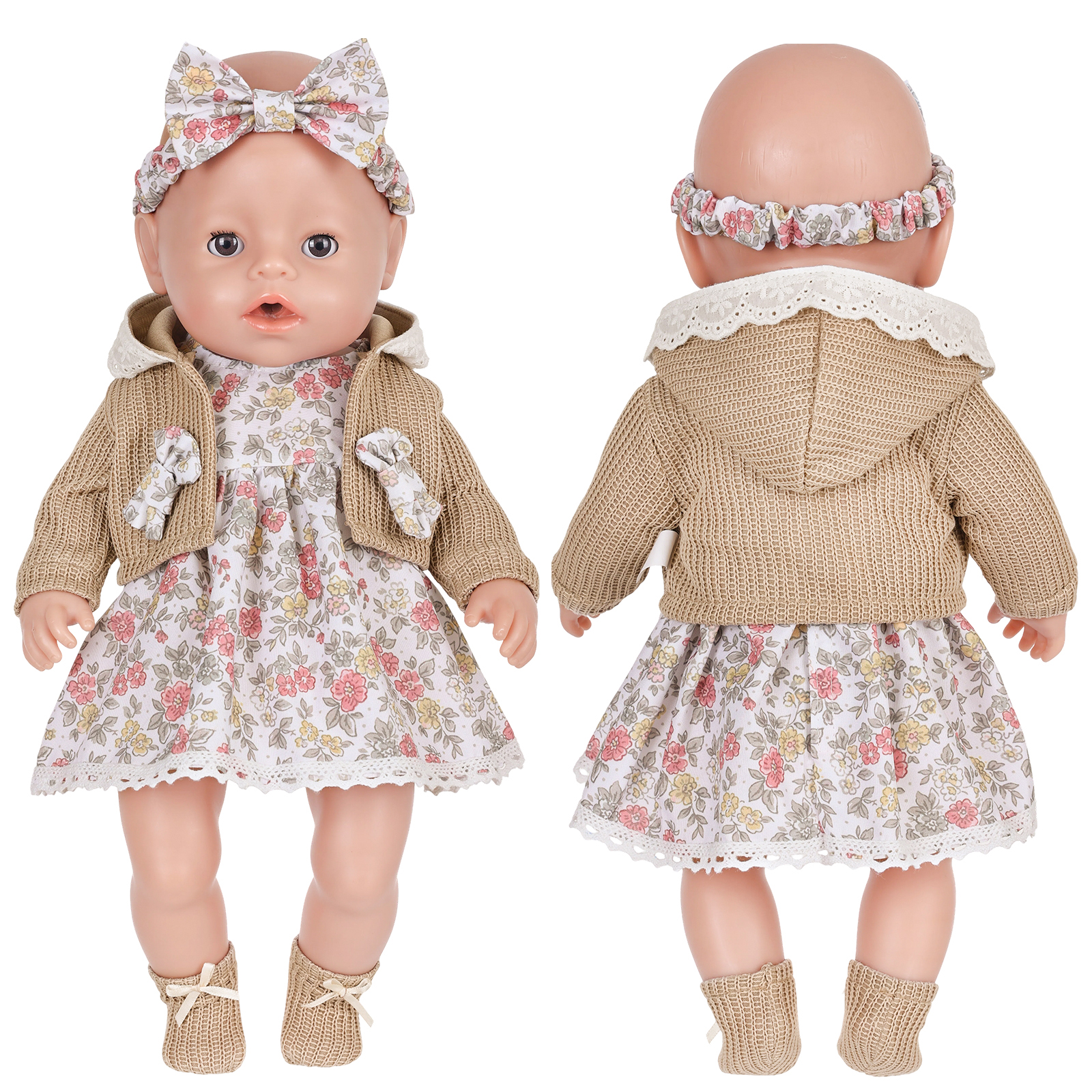 Cute Doll Clothes for 16-18 In - Baby Clothing Discount ulasan dan harga