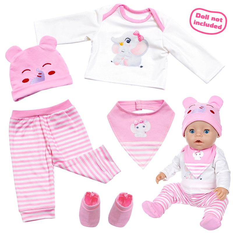 Doll Clothes Set for 16-18Inch - Baby Clothing Discount ulasan dan harga