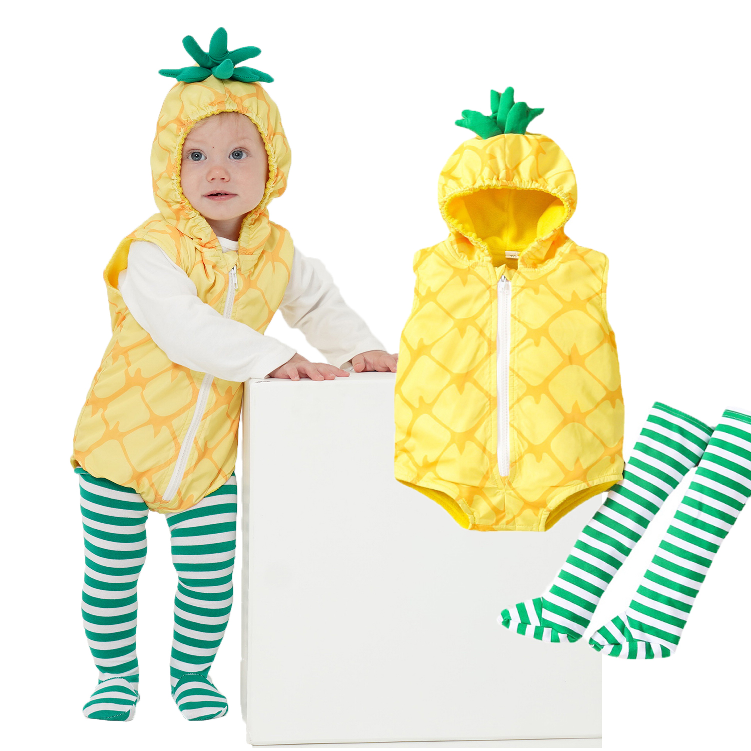 Infant Toddler Avocado Costume - Toddler Legging Set ulasan dan harga