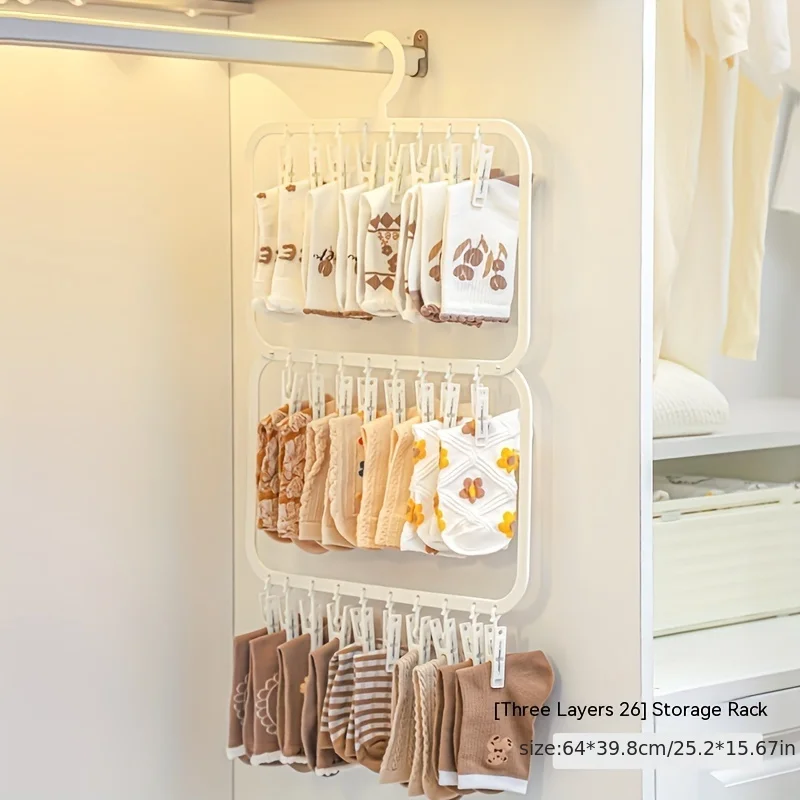 Multi-clip Baby Hanger, Househ - Baby Clothing Hanging Rack ulasan dan harga