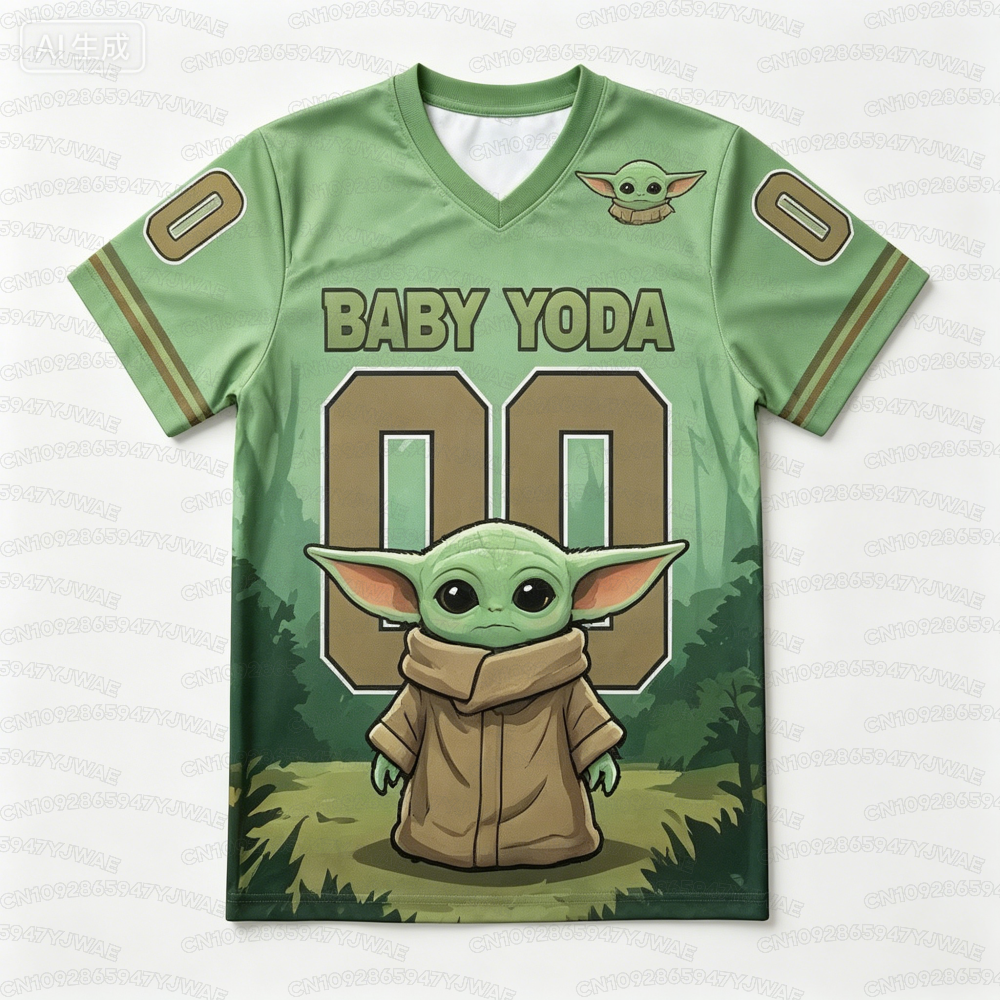 Summer Grogu Football Jersey B - Baby Yoda Clothing ulasan dan harga