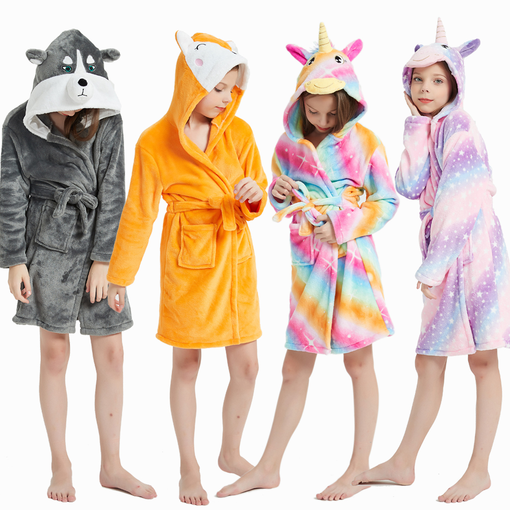 Animal Bathrobes for Girls Chi - Baby Clothing Winter ulasan dan harga