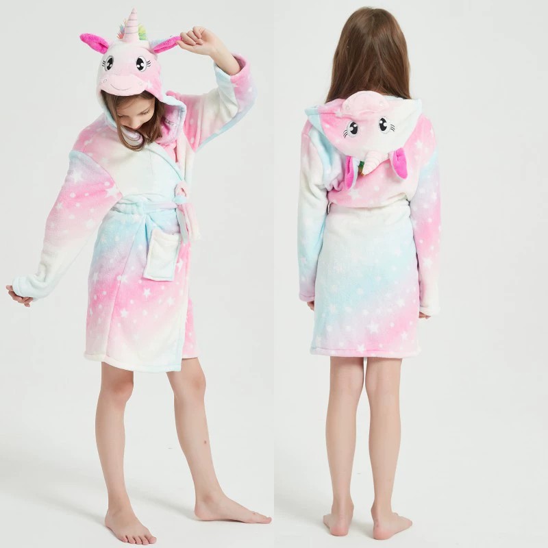Animal Bathrobes for Girls Chi - Baby Clothing Winter ulasan dan harga