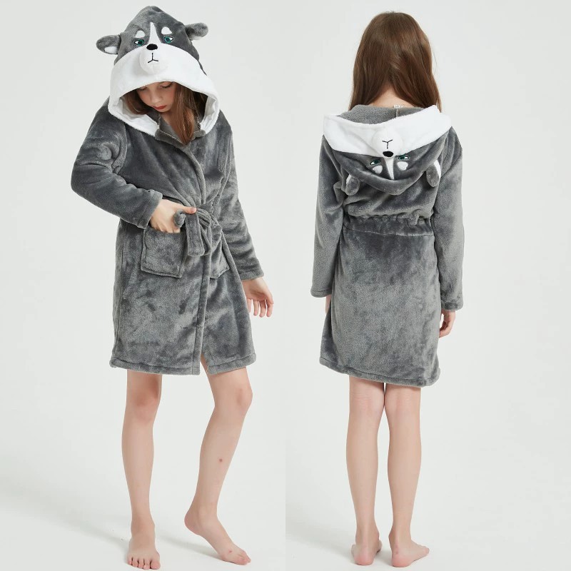 Animal Bathrobes for Girls Chi - Baby Clothing Winter ulasan dan harga