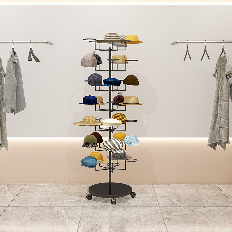Hat display rack Floor-to-ceil - Baby Clothing Hanging Rack ulasan dan harga