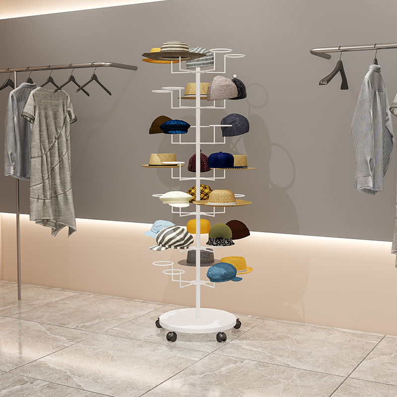 Hat display rack Floor-to-ceil - Baby Clothing Hanging Rack ulasan dan harga