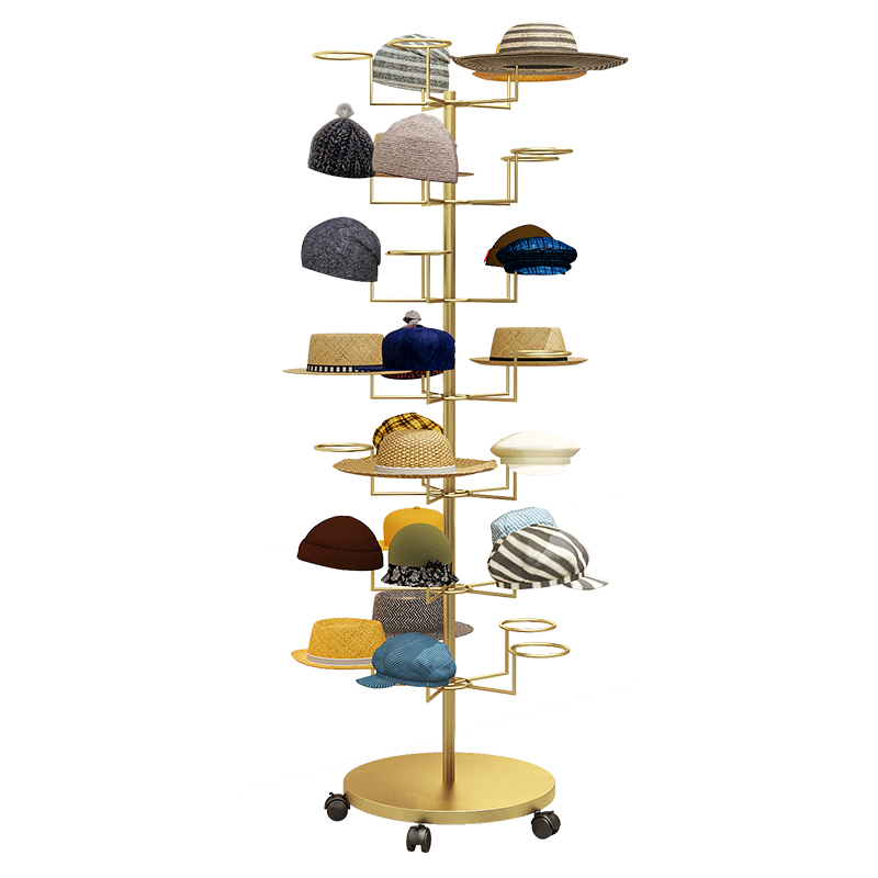 Hat display rack Floor-to-ceil - Baby Clothing Hanging Rack ulasan dan harga