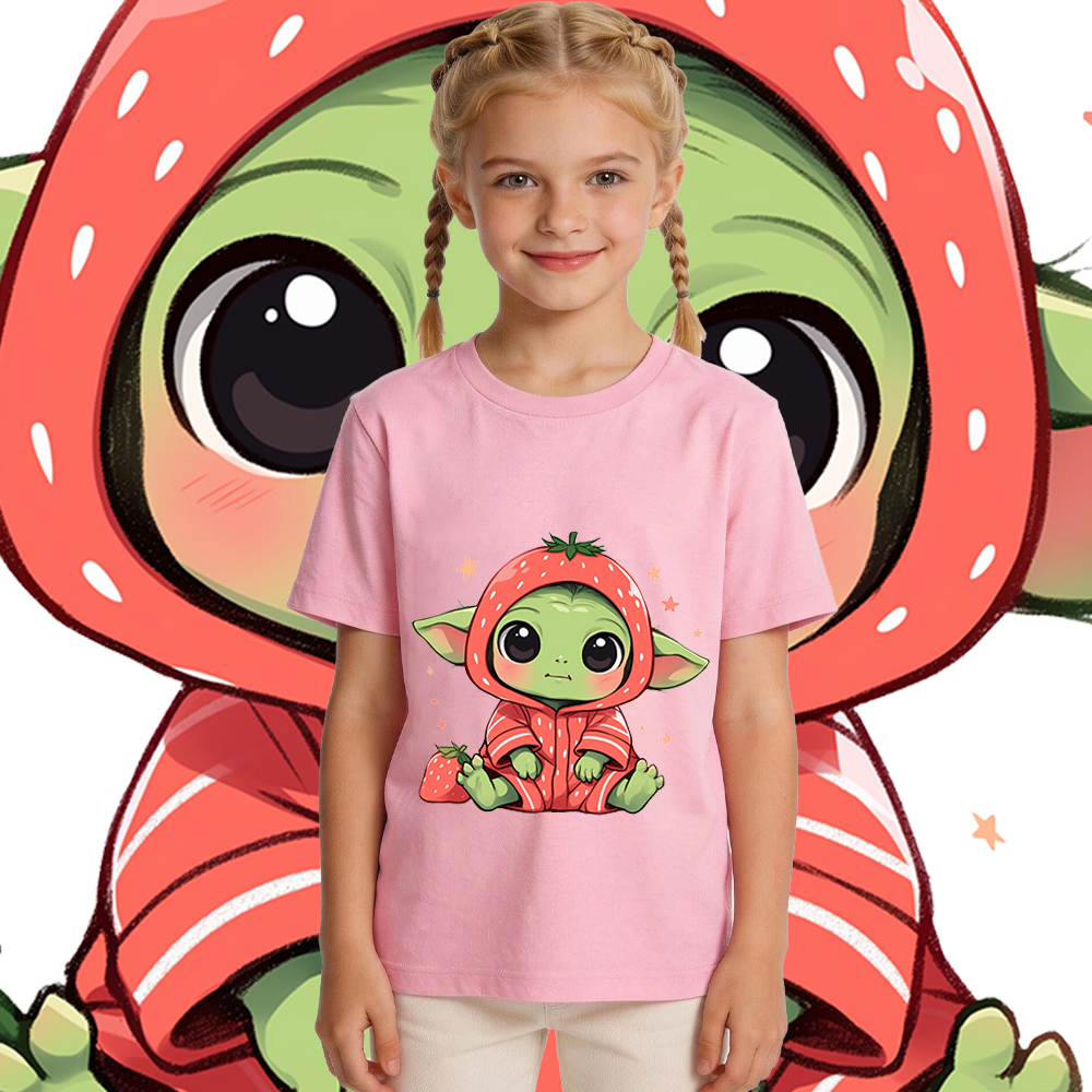 Star Wars Baby Yoda Strawberry - Baby Yoda Clothing ulasan dan harga