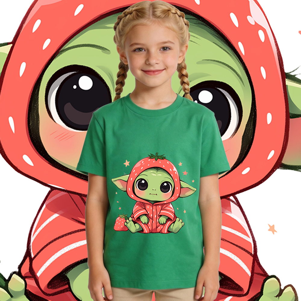 Star Wars Baby Yoda Strawberry - Baby Yoda Clothing ulasan dan harga