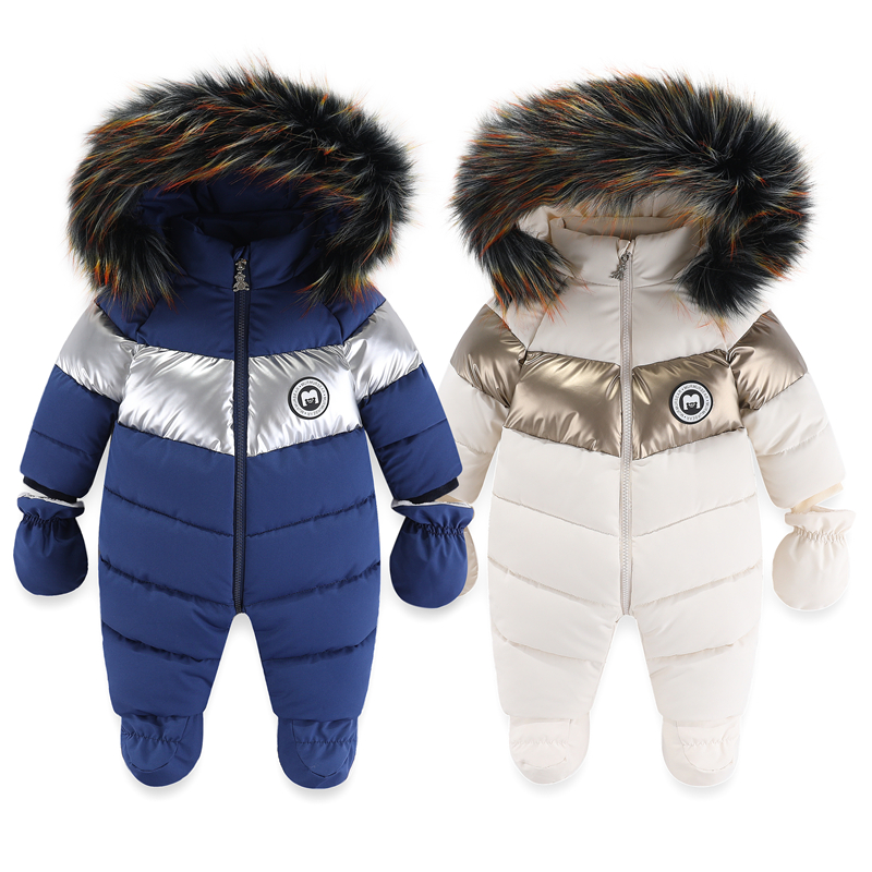 Winter Newborn Baby Romper Wit - Baby Clothing Winter ulasan dan harga