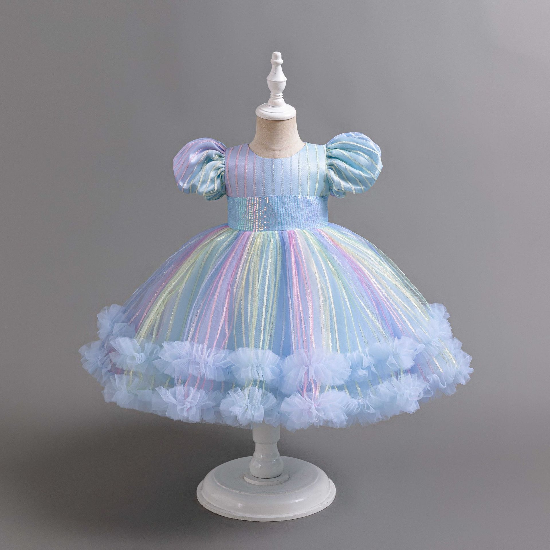 New Kids Dress Ball Gown Child - Baby Clothing 1 Year Old ulasan dan harga