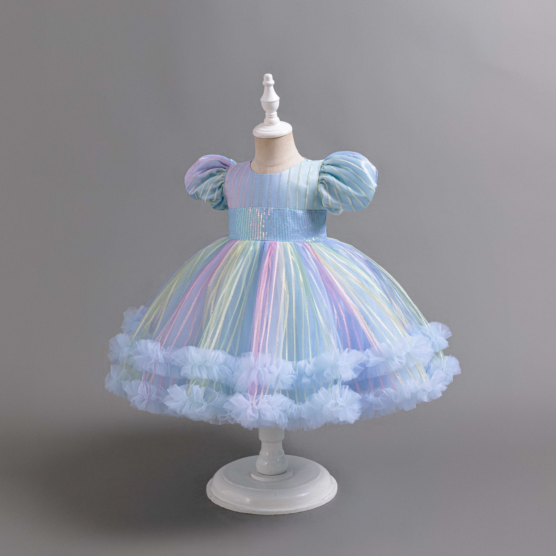 New Kids Dress Ball Gown Child - Baby Clothing 1 Year Old ulasan dan harga