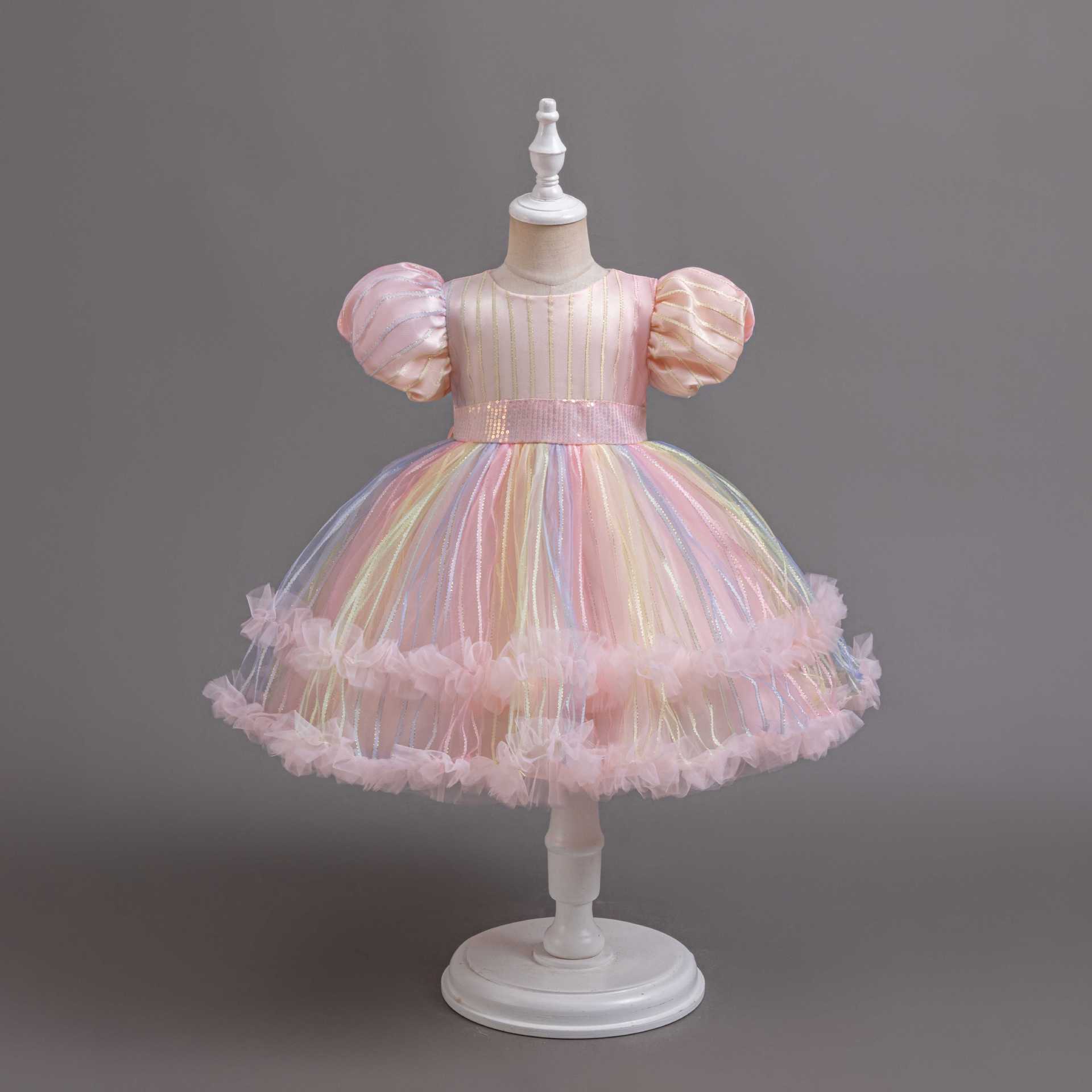 New Kids Dress Ball Gown Child - Baby Clothing 1 Year Old ulasan dan harga