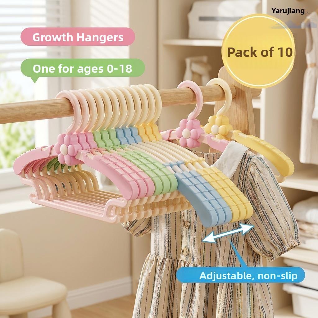 Thickened Baby Clothes Hanger  - Baby Clothing Hanging Rack ulasan dan harga