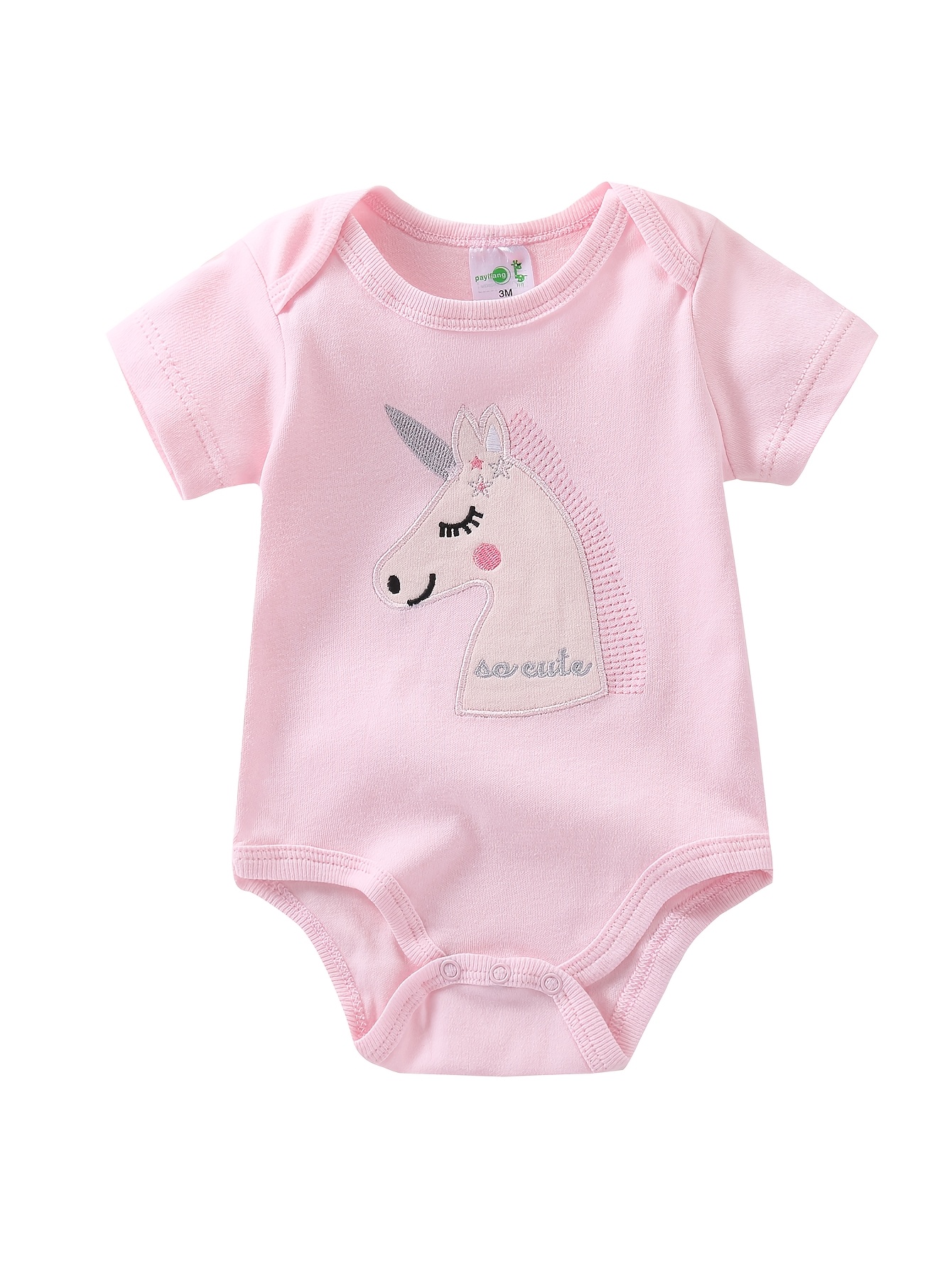 5pcs Girls' Short-Sleeve Bodys - Baby Clothing Essentials ulasan dan harga