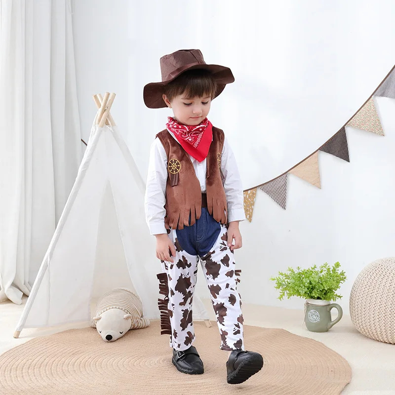 Baby Clothes Boys Cowboy Costu - Baby Clothing Unit ulasan dan harga