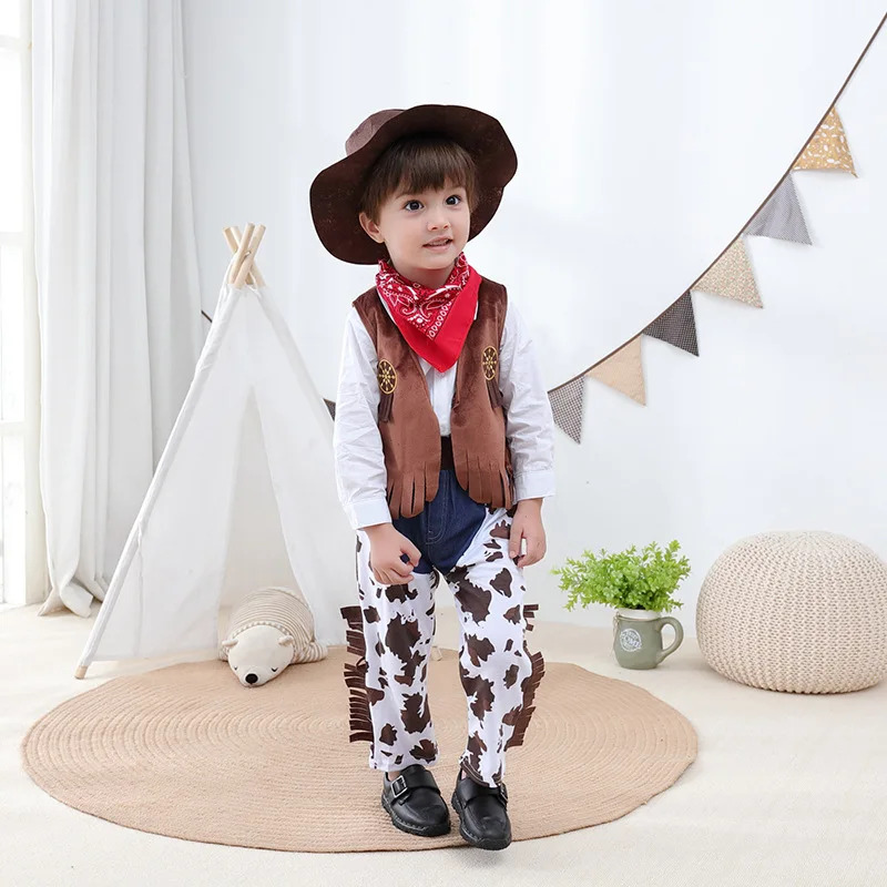 Baby Clothes Boys Cowboy Costu - Baby Clothing Unit ulasan dan harga