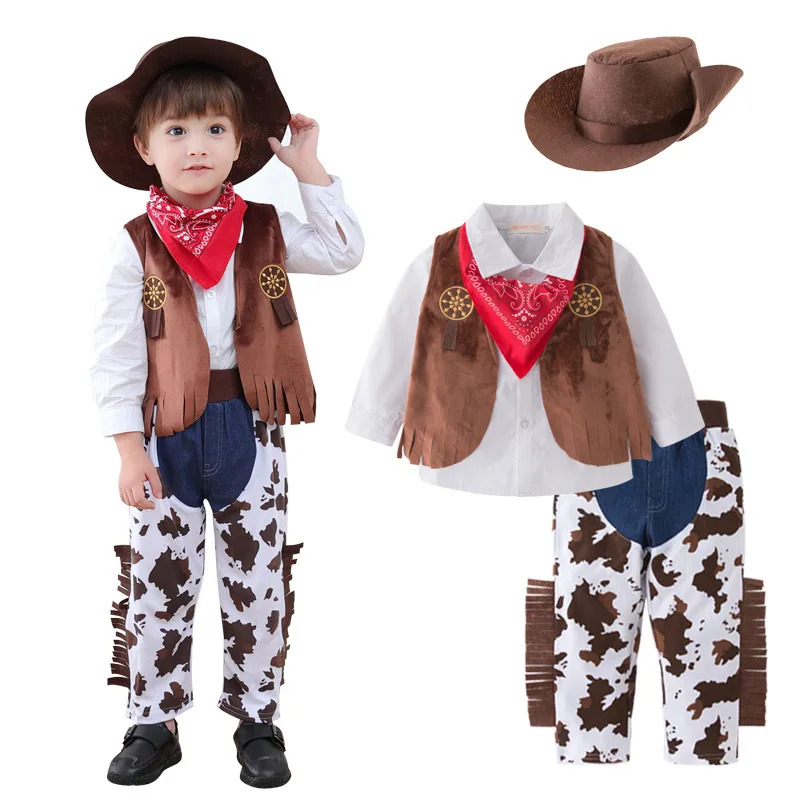 Baby Clothes Boys Cowboy Costu - Baby Clothing Unit ulasan dan harga