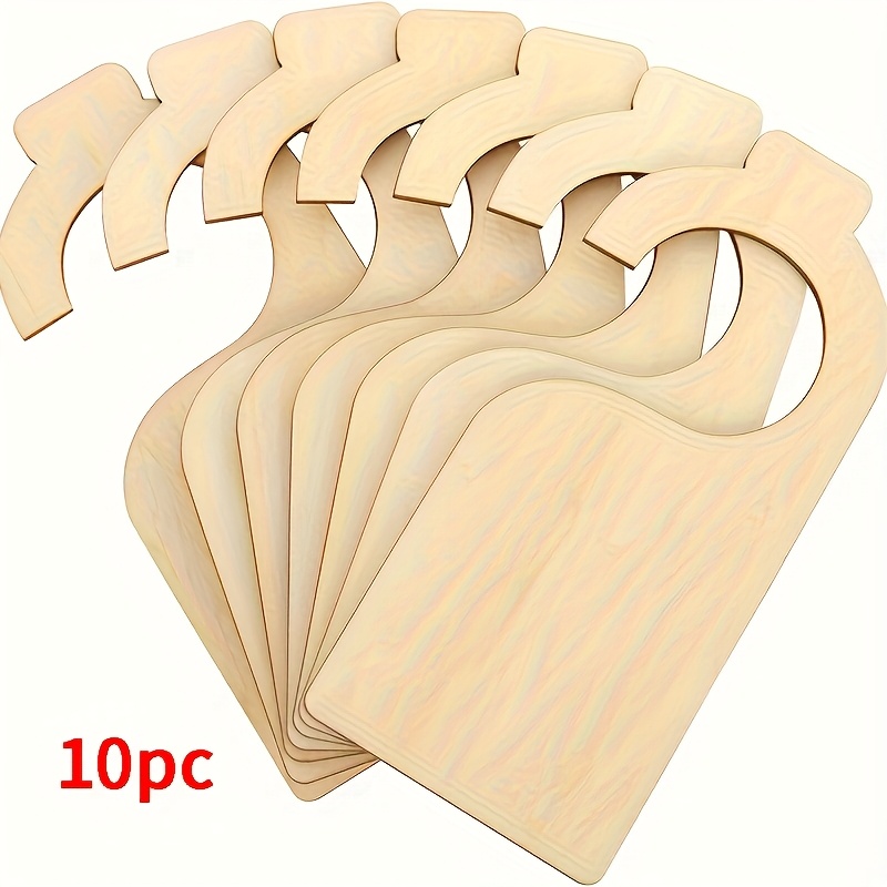 10PCS Blank Clothing Rack Divi - Baby Clothing Hanging Rack ulasan dan harga
