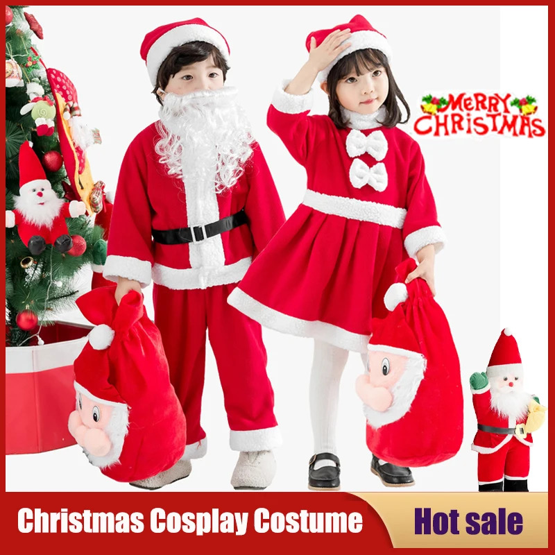 Kids Christmas Cosplay Costume - Toddler Legging Set ulasan dan harga