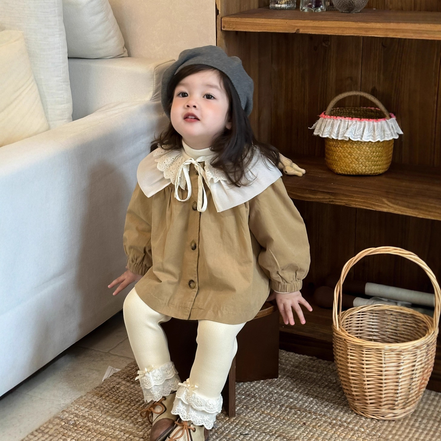 ‌2025 Autumn Winter Korean Sty - Toddler Legging Set ulasan dan harga