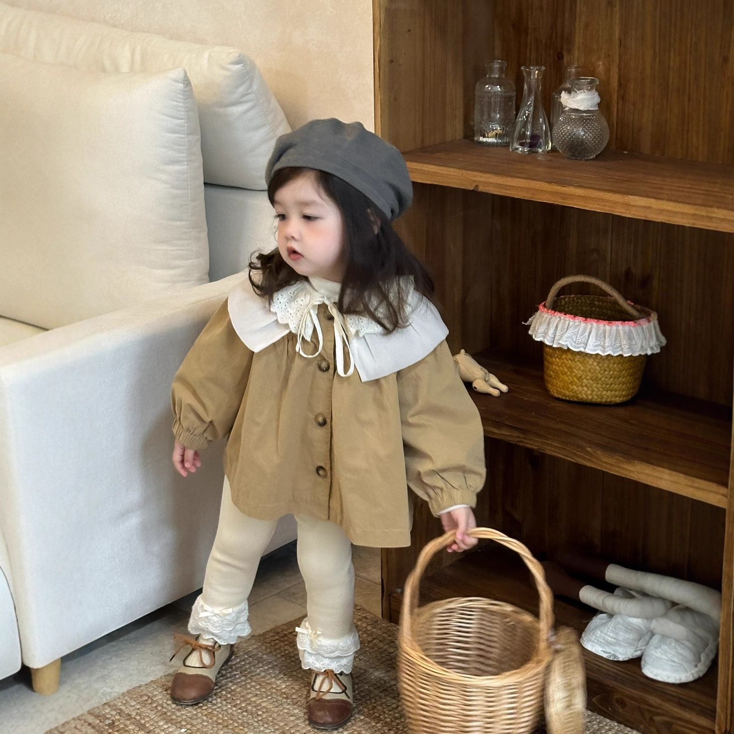 ‌2025 Autumn Winter Korean Sty - Toddler Legging Set ulasan dan harga
