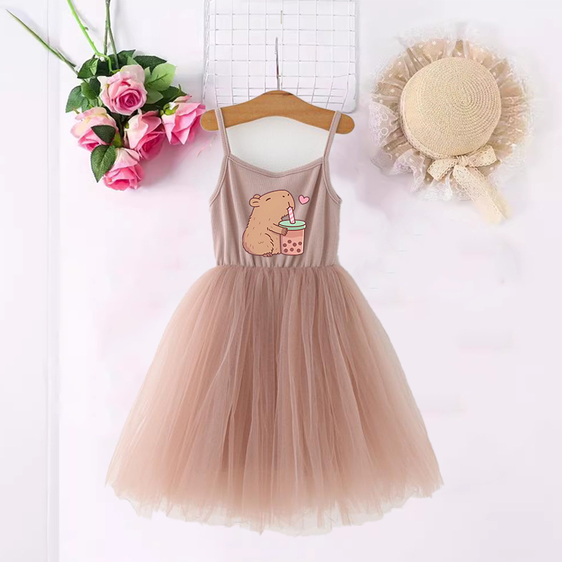 Capybara Girls Dresses Anime P - Baby Clothing 1 Year Old ulasan dan harga