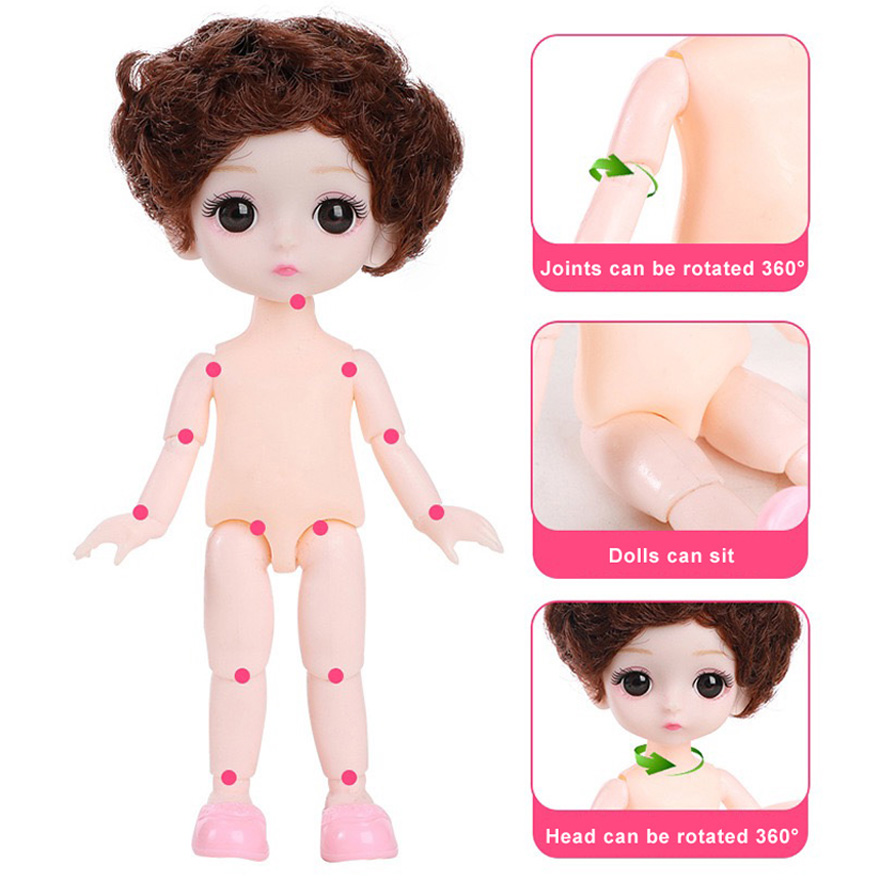 Doll For Girl Toy BJD Mini Dol - Baby Clothing Discount ulasan dan harga