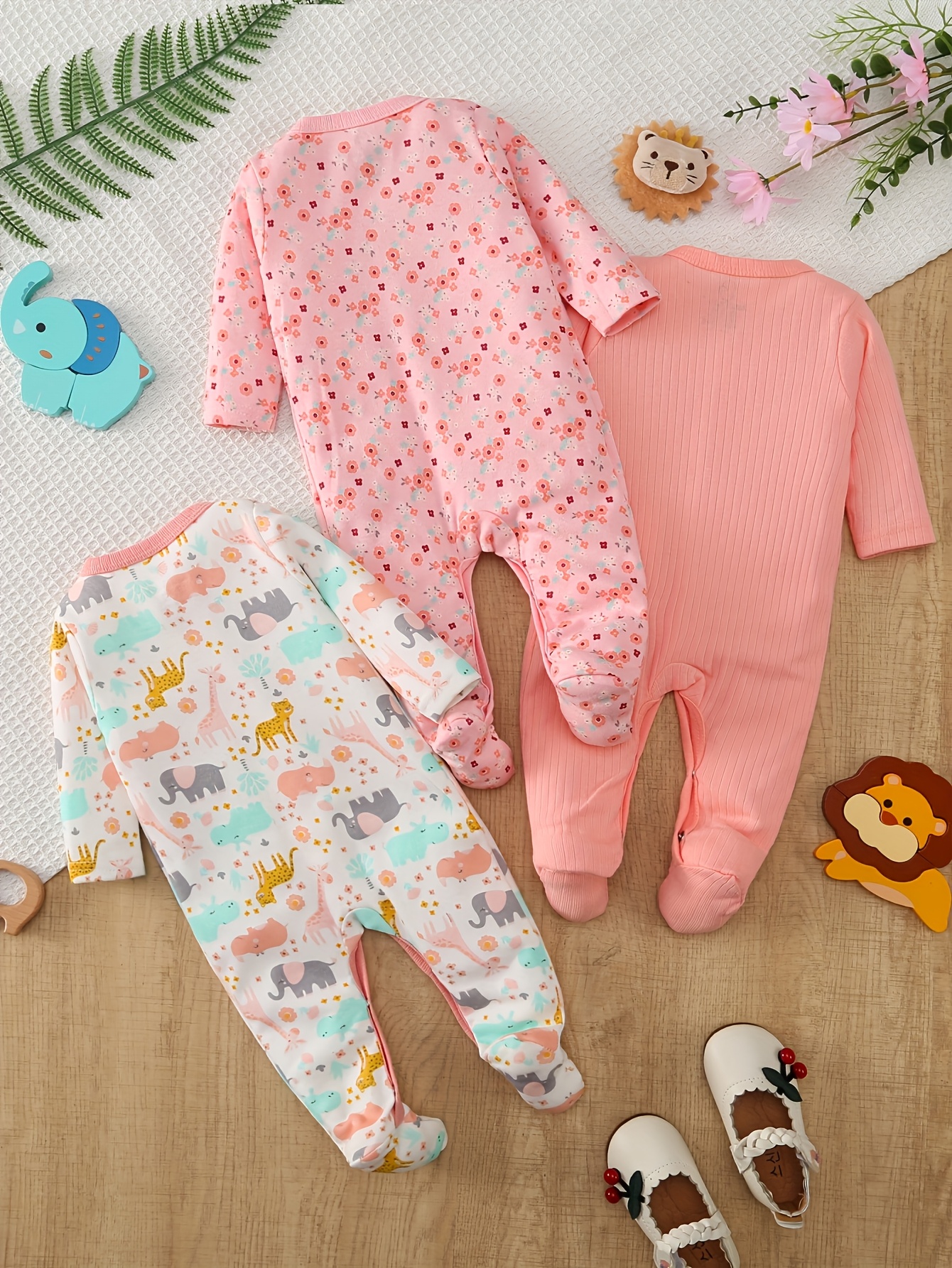 3pcs Long-sleeved, Tight-fitti - Baby Clothing Essentials ulasan dan harga