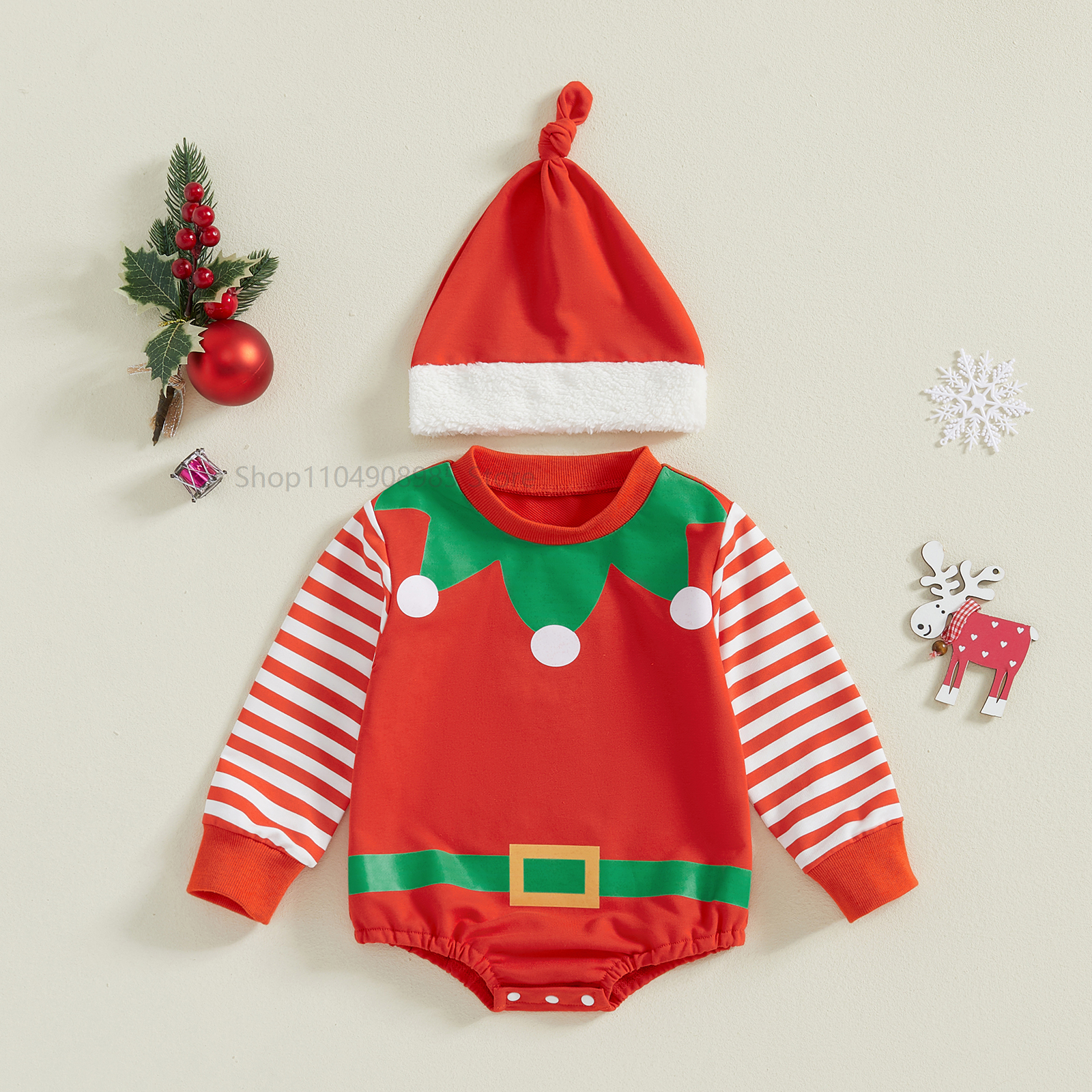 Christmas Outfit for Infants A - Baby Clothing Unit ulasan dan harga