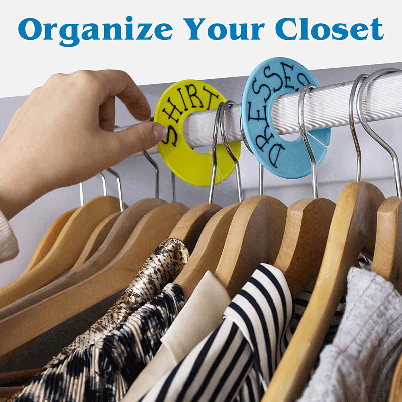 5pcs Clothing Rack Size Divide - Baby Clothing Hanging Rack ulasan dan harga